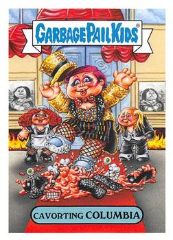 2019 Topps Garbage Pail Kids: Revenge of Oh, the Horror-ible! #13b Cavorting Columbia Front