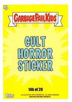 2019 Topps Garbage Pail Kids: Revenge of Oh, the Horror-ible! #14b Andy Climactic Back