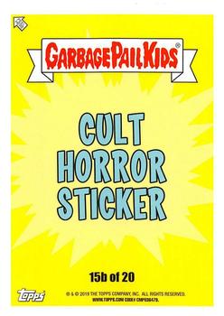 2019 Topps Garbage Pail Kids: Revenge of Oh, the Horror-ible! #15b Society Sal Back