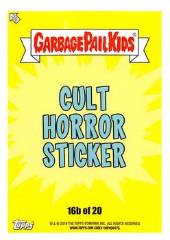 2019 Topps Garbage Pail Kids: Revenge of Oh, the Horror-ible! #16b Suspiria Mia Back