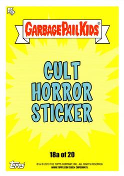 2019 Topps Garbage Pail Kids: Revenge of Oh, the Horror-ible! #18a Tiki Dolly Back