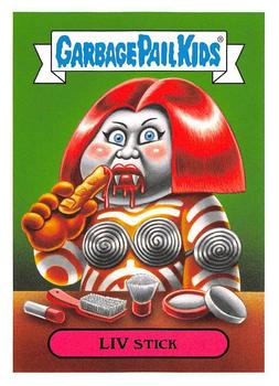 2019 Topps Garbage Pail Kids: Revenge of Oh, the Horror-ible! #20a Liv Stick Front