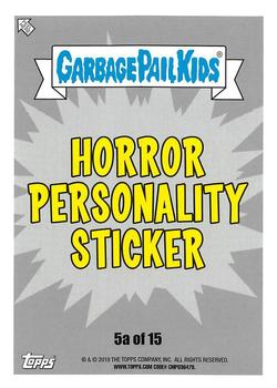 2019 Topps Garbage Pail Kids: Revenge of Oh, the Horror-ible! #5a Alive Clive Back