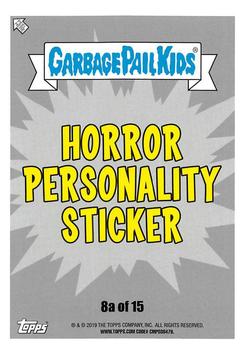 2019 Topps Garbage Pail Kids: Revenge of Oh, the Horror-ible! #8a Torn del Toro Back
