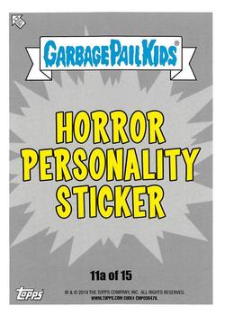 2019 Topps Garbage Pail Kids: Revenge of Oh, the Horror-ible! #11a Jerked Joebob Back