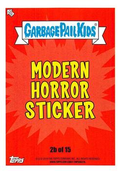 2019 Topps Garbage Pail Kids: Revenge of Oh, the Horror-ible! #2b Eva-Ary Back
