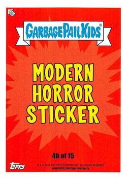 2019 Topps Garbage Pail Kids: Revenge of Oh, the Horror-ible! #4b Bob A. Dook Back