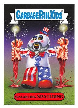 2019 Topps Garbage Pail Kids: Revenge of Oh, the Horror-ible! #5a Sparkling Spaulding Front