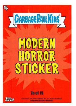2019 Topps Garbage Pail Kids: Revenge of Oh, the Horror-ible! #7b Biggest Fan Ann Back