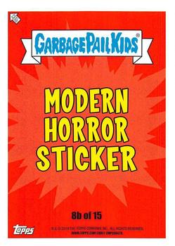 2019 Topps Garbage Pail Kids: Revenge of Oh, the Horror-ible! #8b Eyeball Paul Back