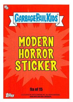 2019 Topps Garbage Pail Kids: Revenge of Oh, the Horror-ible! #9a Slithering Sue Back