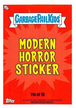 2019 Topps Garbage Pail Kids: Revenge of Oh, the Horror-ible! #11a Noah Visibility Back