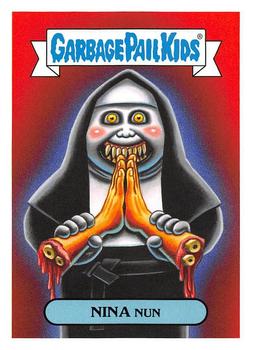 2019 Topps Garbage Pail Kids: Revenge of Oh, the Horror-ible! #12a Nina Nun Front