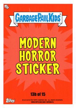 2019 Topps Garbage Pail Kids: Revenge of Oh, the Horror-ible! #13b Sam Spew Back