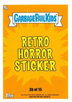 2019 Topps Garbage Pail Kids: Revenge of Oh, the Horror-ible! #3b Zeke Freak Back