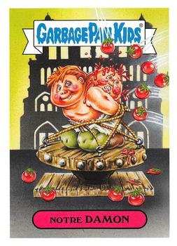 2019 Topps Garbage Pail Kids: Revenge of Oh, the Horror-ible! #4a Notre Damon Front