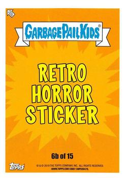2019 Topps Garbage Pail Kids: Revenge of Oh, the Horror-ible! #6b Pod Claude Back