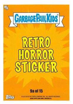 2019 Topps Garbage Pail Kids: Revenge of Oh, the Horror-ible! #9a Dwight Stalker Back