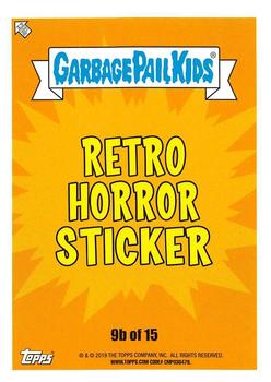 2019 Topps Garbage Pail Kids: Revenge of Oh, the Horror-ible! #9b Say Cheese Carl Back