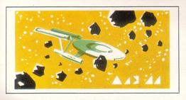 1971 Primrose Confectionery Star Trek #10 The meteor storms that rocked the star ship Enterprise on its way to Omicron Ceti III were so... Front