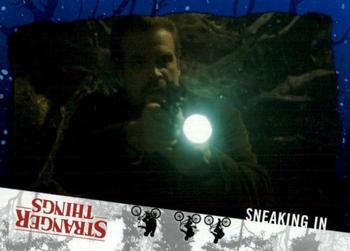 2019 Topps Stranger Things Welcome to the Upside Down #23 Sneaking in Front