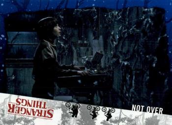 2019 Topps Stranger Things Welcome to the Upside Down #40 Not Over Front