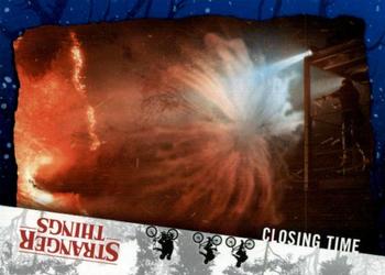 2019 Topps Stranger Things Welcome to the Upside Down #79 Closing Time Front