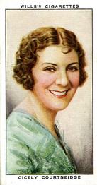 1934 Wills's Radio Celebrities #38 Cicely Courtneidge Front