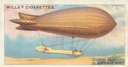 1910 Wills's Aviation #13 Modern British Army Dirigible “Baby” Front
