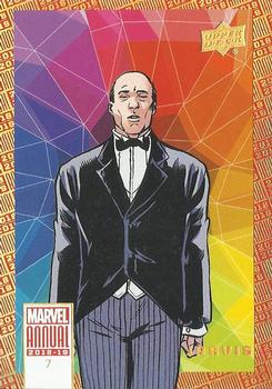 2018-19 Upper Deck Marvel Annual - Color Wheel #7 Jarvis Front