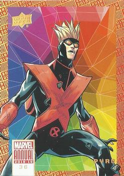 2018-19 Upper Deck Marvel Annual - Color Wheel #36 Pyro Front