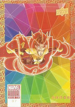 2018-19 Upper Deck Marvel Annual - Color Wheel #37 Armor Front
