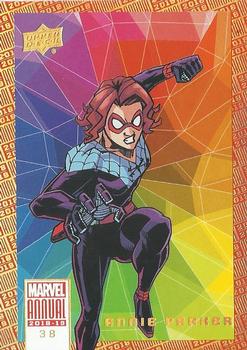 2018-19 Upper Deck Marvel Annual - Color Wheel #38 Annie Parker Front