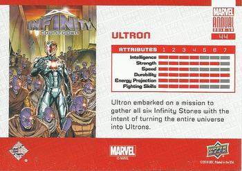 2018-19 Upper Deck Marvel Annual - Color Wheel #44 Ultron Back