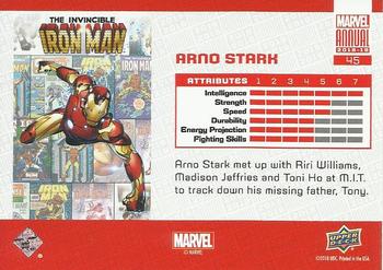 2018-19 Upper Deck Marvel Annual - Color Wheel #45 Arno Stark Back