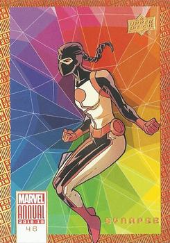 2018-19 Upper Deck Marvel Annual - Color Wheel #46 Synapse Front