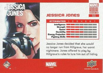 2018-19 Upper Deck Marvel Annual - Color Wheel #55 Jessica Jones Back