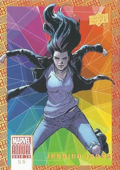 2018-19 Upper Deck Marvel Annual - Color Wheel #55 Jessica Jones Front