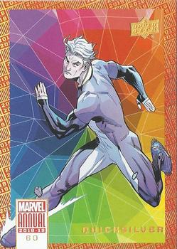 2018-19 Upper Deck Marvel Annual - Color Wheel #60 Quicksilver Front