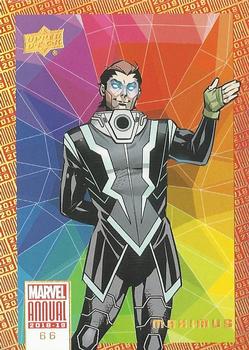 2018-19 Upper Deck Marvel Annual - Color Wheel #66 Maximus Front