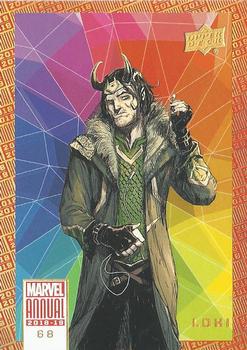 2018-19 Upper Deck Marvel Annual - Color Wheel #68 Loki Front