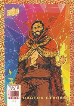 2018-19 Upper Deck Marvel Annual - Color Wheel #81 Doctor Strange Front