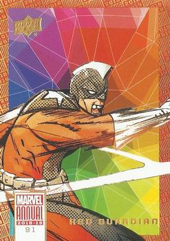 2018-19 Upper Deck Marvel Annual - Color Wheel #91 Red Guardian Front