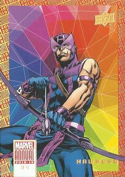 2018-19 Upper Deck Marvel Annual - Color Wheel #94 Hawkeye Front