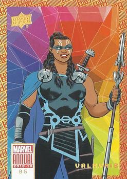 2018-19 Upper Deck Marvel Annual - Color Wheel #95 Valkyrie Front
