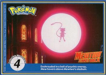1999 Burger King Pokemon - Perforated edges #47 Parasect Back
