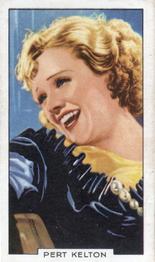 1935 Gallaher Portraits of Famous Stars #1 Pert Kelton Front