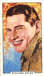 1935 Gallaher Portraits of Famous Stars #9 Richard Arlen Front