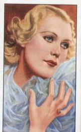 1935 Gallaher Portraits of Famous Stars #11 Nancy Burne Front