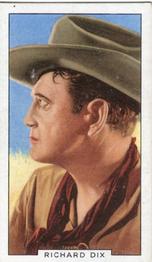 1935 Gallaher Portraits of Famous Stars #12 Richard Dix Front